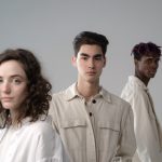 three young people-one female and two males