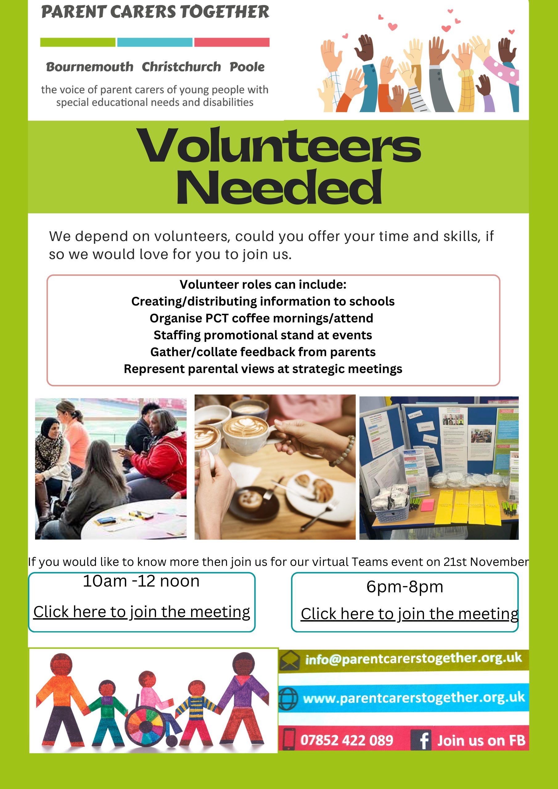 volunteer poster